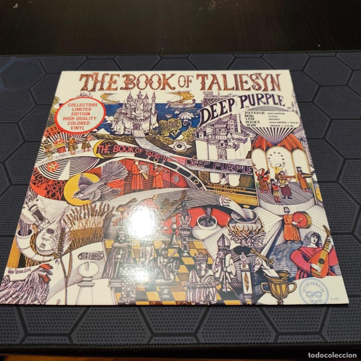 Discos de vinilo: Deep Purple &ndash; The Book Of Taliesyn - Edici&oacute;n limitada - US 2006.