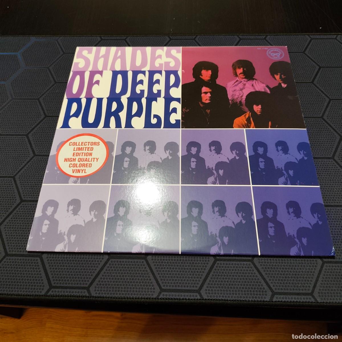 Discos de vinilo: Deep Purple &ndash; Shades Of Deep Purple - Edici&oacute;n limitada - US 2006.