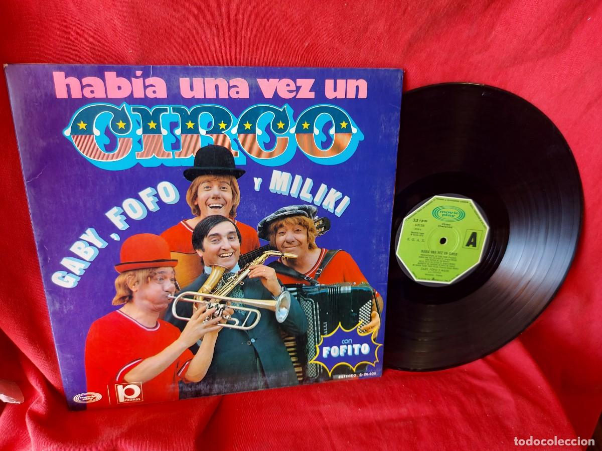 Discos de vinilo: LP HABIA UNA VEZ UN CIRCO ( PEDIDOS MINIMOS 10 &euro; ) , CAJA N&ordm;1 - LP