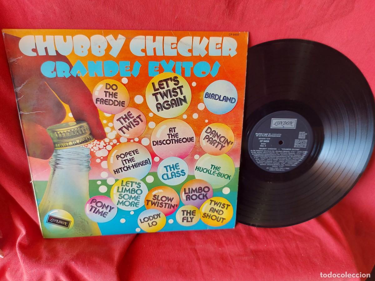 Discos de vinilo: LP GRANDES &Eacute;XITOS CHUBBY CHECKER 1976 ( PEDIDOS MINIMOS 10 &euro; ) , CAJA N&ordm;1 - LP