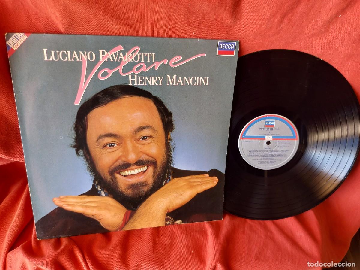 Discos de vinilo: LP LUCIANO PAVAROTTI VOLARE 1987( PEDIDOS MINIMOS 10 &euro; ) , CAJA N&ordm;1 - LP