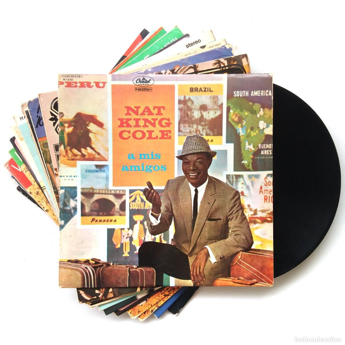 Discos de vinilo: NAT KiNG COLE Lote 12 LP a mis amigos recordando romantico story the unforgettable inolvidable