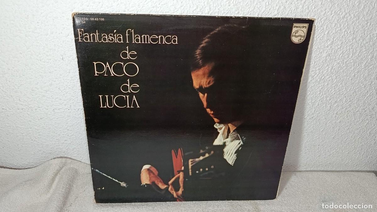 Discos de vinilo: ANTIGUO DISCO LP PACO DE LUCIA FANTASIA FLAMENCA PHILIPS STEREO 5843198 A&Ntilde;O 1969