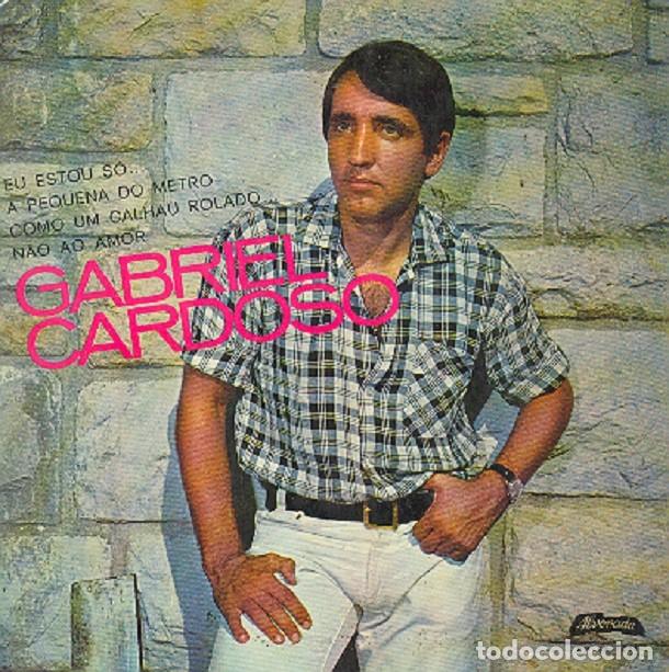 Discos de vinilo: Gabriel Cardoso &ndash; Eu estou so; A pequena do metro + 2 &ndash; ALVORADA 60-1041 (Ed. Portuguesa) &ndash; 1968