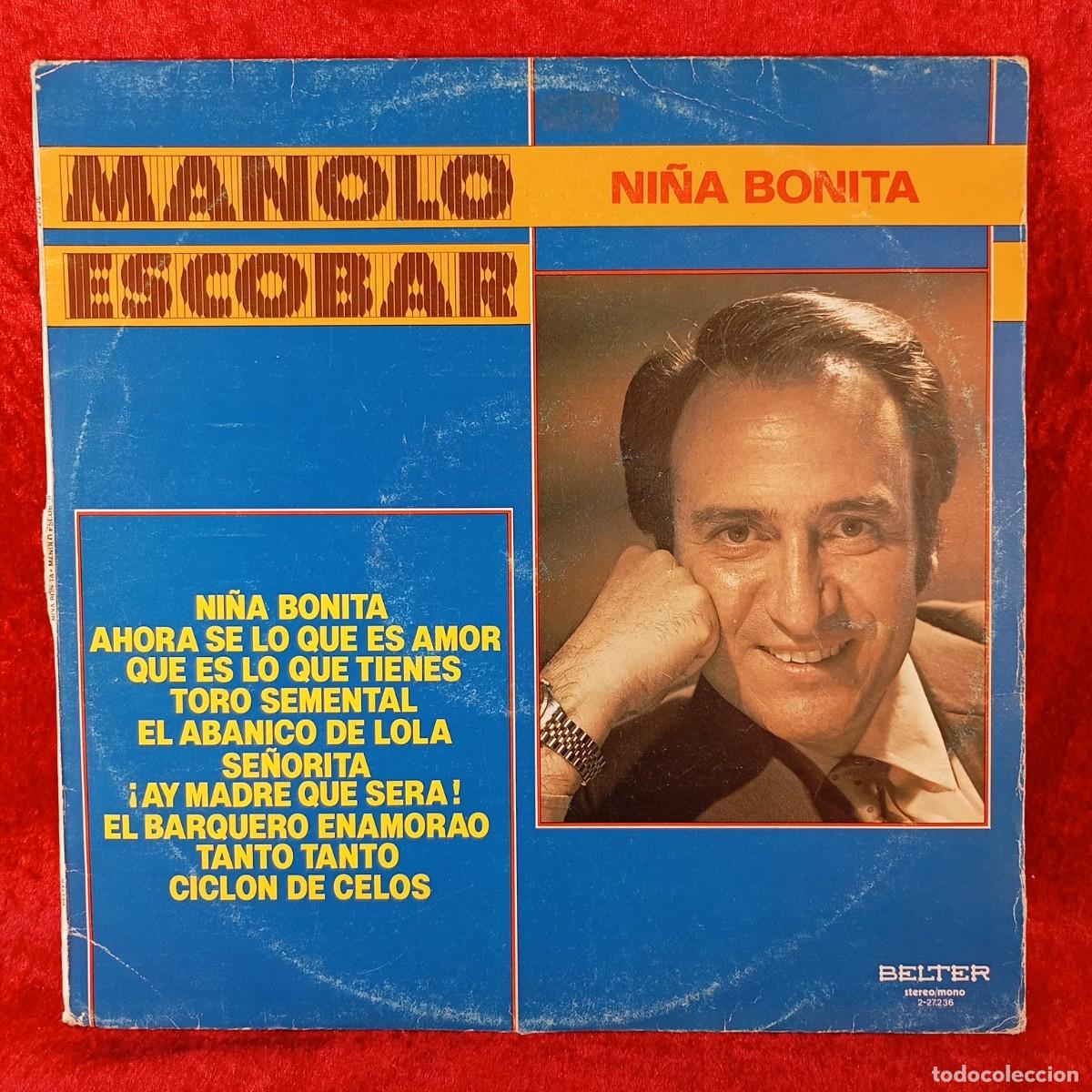 Discos de vinilo: MANOLO ESCOBAR - NI&Ntilde;A BONITA - DISCO LP VINILO - BELTER - 2-27.236 / 245