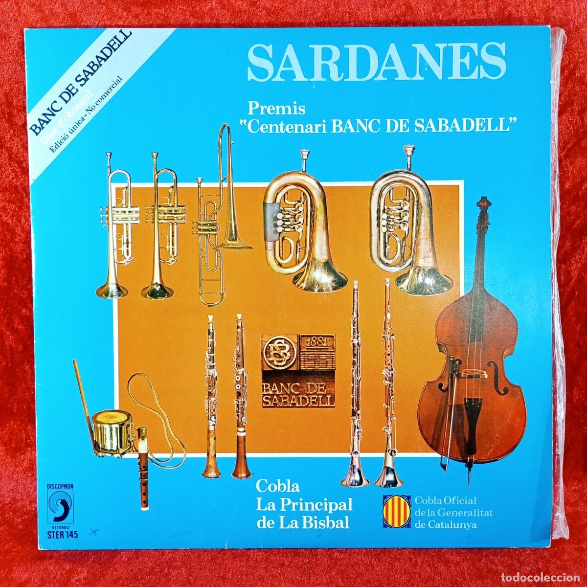 Discos de vinilo: SARDANES - COBLA LA PRINCIPAL DE LA BISBAL - DISCO LP VINILO - DISCOPHON - STER 145 / 247