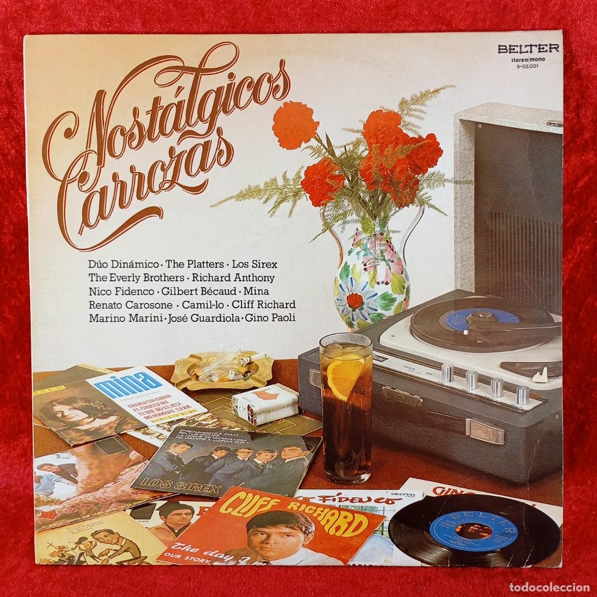 Discos de vinilo: NOST&Aacute;LGICOS CARROZAS - D&Uacute;O DIN&Aacute;MICO, THE PLATTERS... - DISCO LP VINILO - BELTER - 9-02.001 / 250