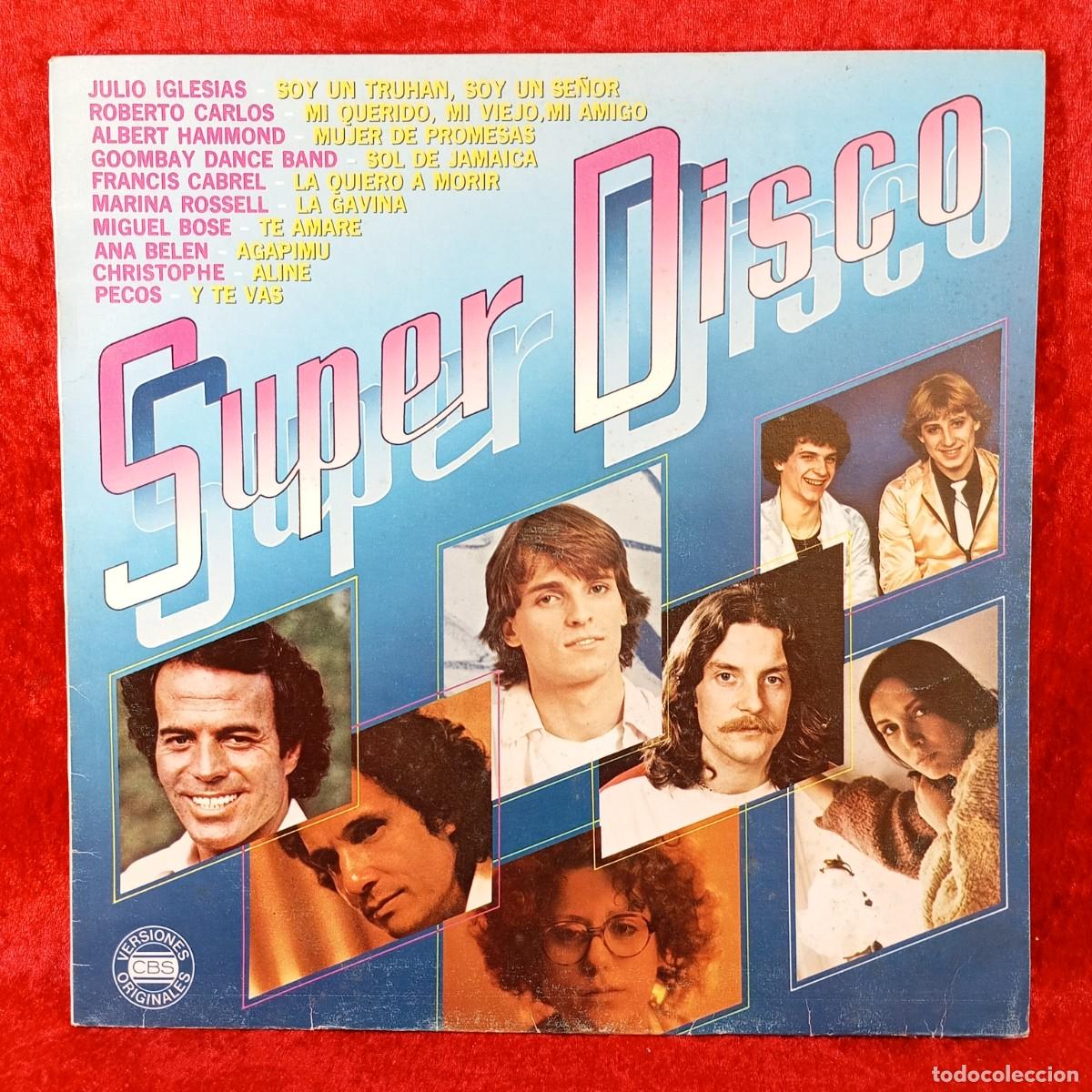 Discos de vinilo: SUPER DISCO - JULIO IGLESIAS, ROBERTO CARLOS, PECOS... - DISCO LP VINILO - CSP - LSP 13988 / 253