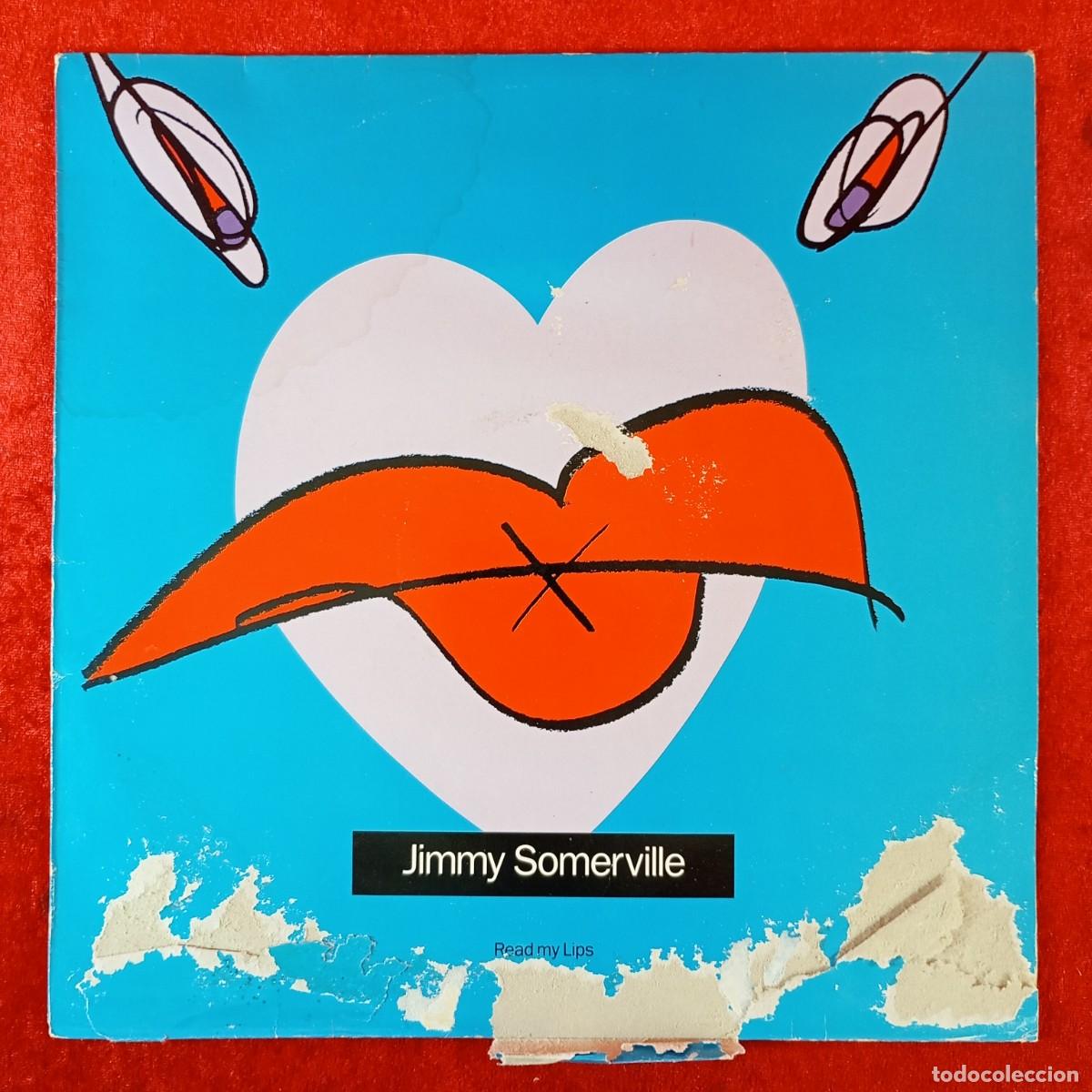 Discos de vinilo: JIMMY SOMERVILLE - READ MY LIPS - DISCO LP VINILO - FFRR RECORDS - 828166-1 AG / 257