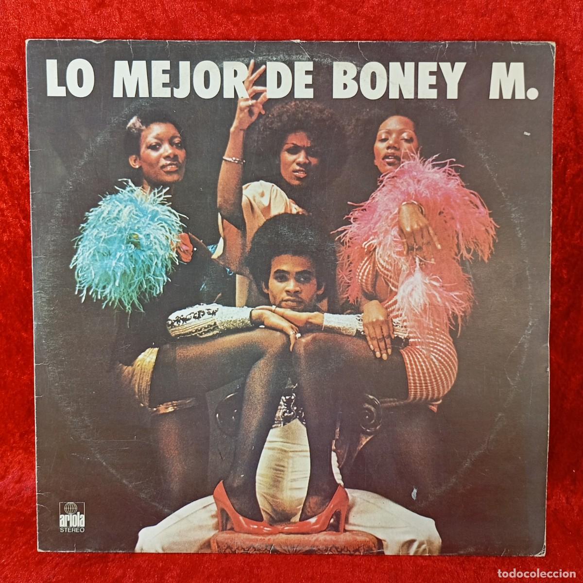 Discos de vinilo: LO MEJOR DE BONEY M. - DADDY COOL, TAKE THE HEAT OFF ME- DISCO LP VINILO - SONOGRAF - 25 119 Z / 259