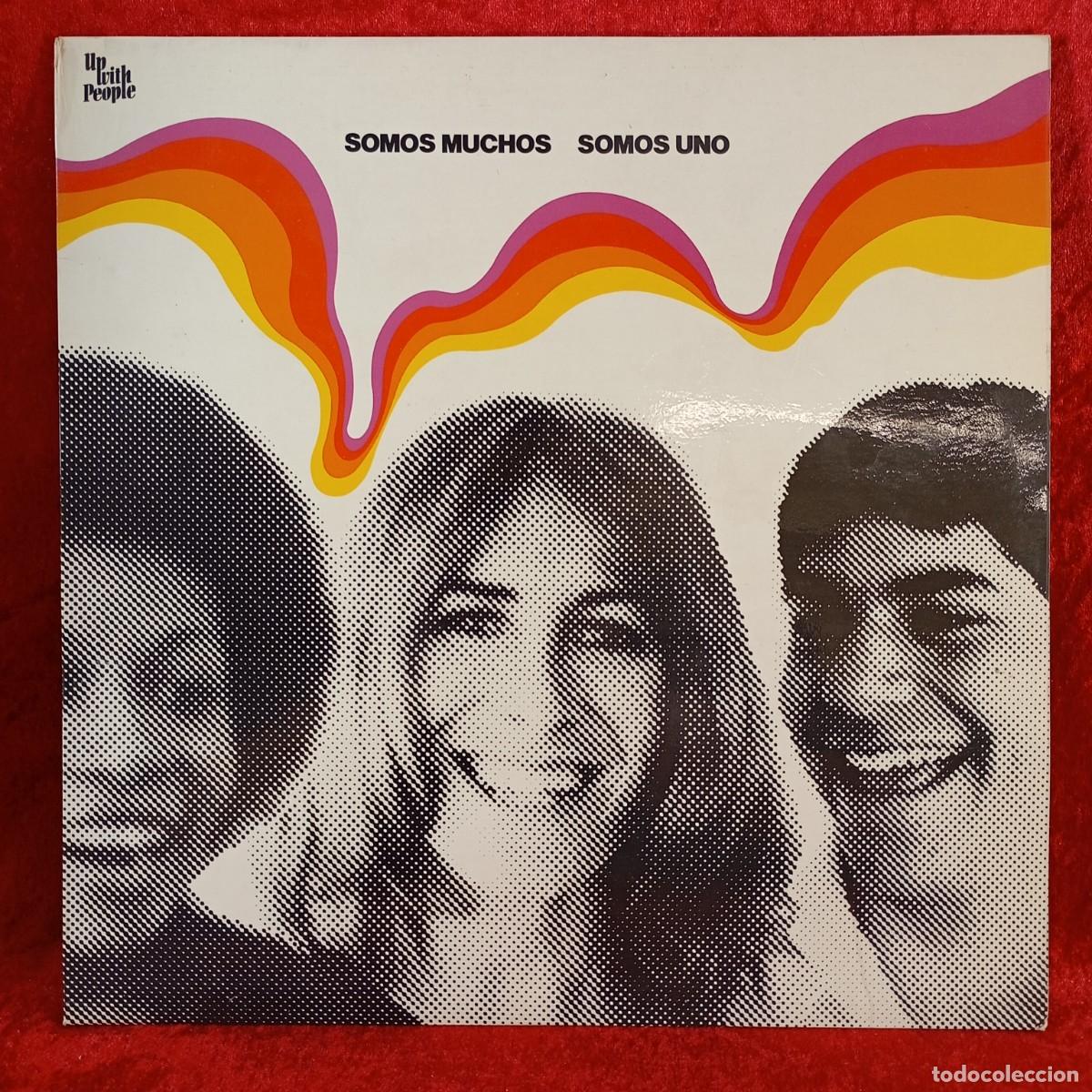 Discos de vinilo: SOMOS MUCHOS, SOMOS UNO - UP WITH PEOPLE - DISCO LP VINILO - 1124 / 267