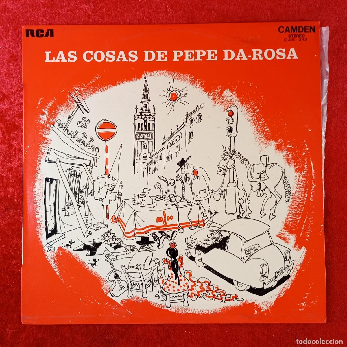 Discos de vinilo: LAS COSAS DE PEPE DA-ROSA - DISCO LP VINILO - RCA CAMDEN - CAS-242 STEREO / 272