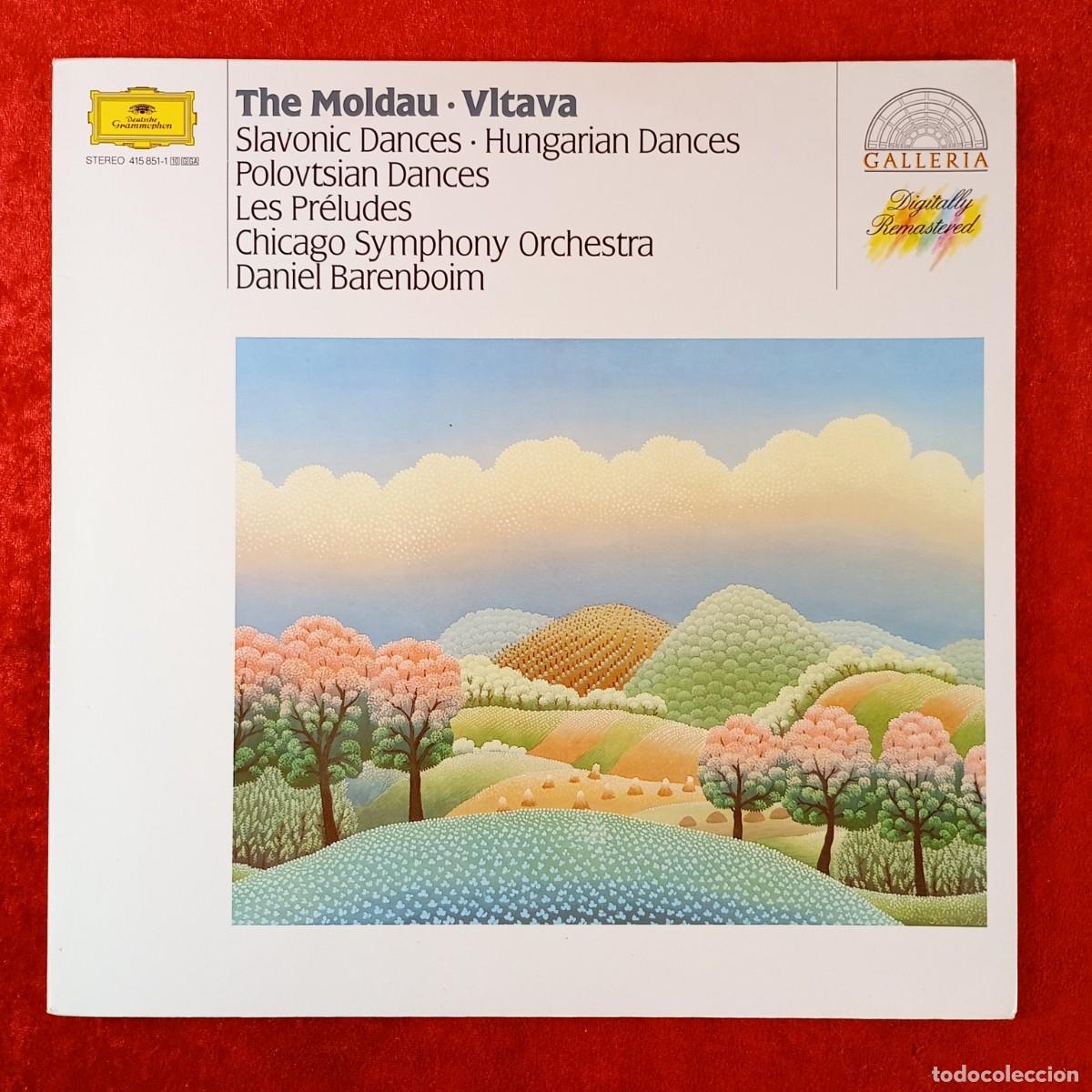 Discos de vinilo: THE MOLDAU - VLTAVA - DISCO LP VINILO - GALLERIA - GRAMMOPHON - 415 851-1 / 277