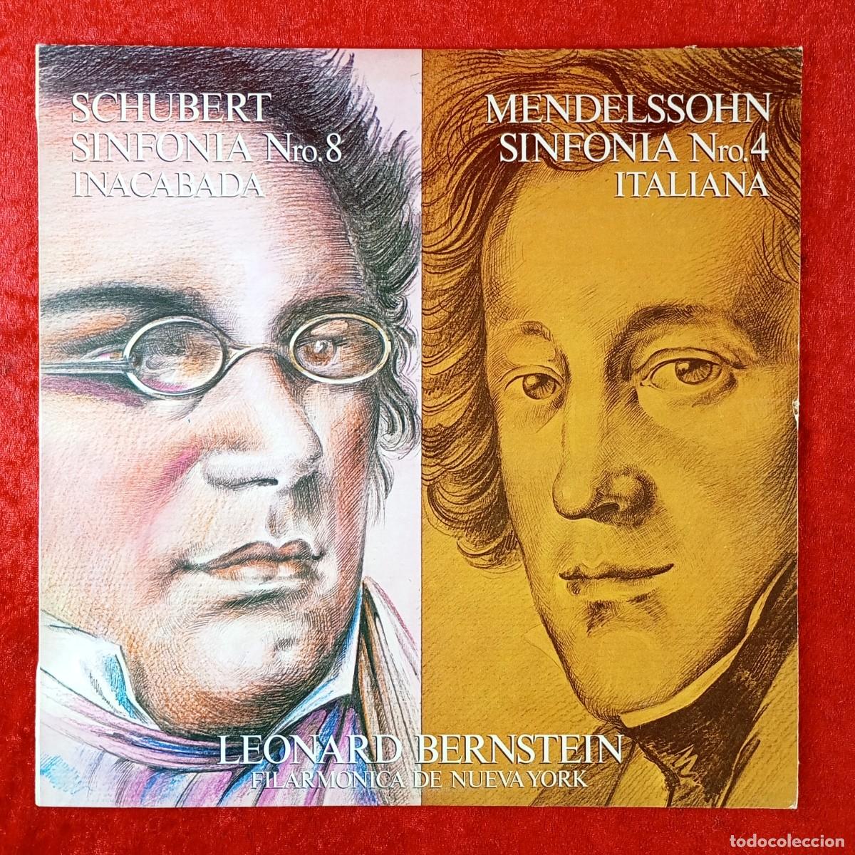 Discos de vinilo: LEONARD BERNSTEIN - FILARMONICA NUEVA YORK - DISCO LP VINILO - CSP - LSP 15166 / 278