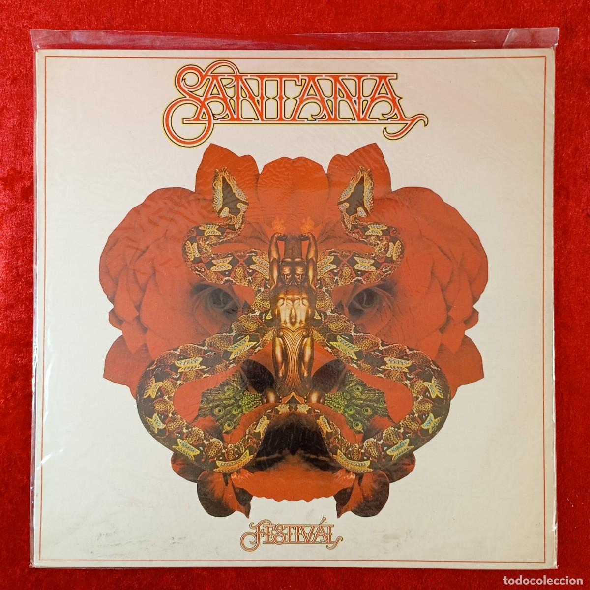 Discos de vinilo: SANTANA - FESTIVAL - DISCO LP VINILO - CSP - ESTEREO - S 86020 - PRECINTADO / 281