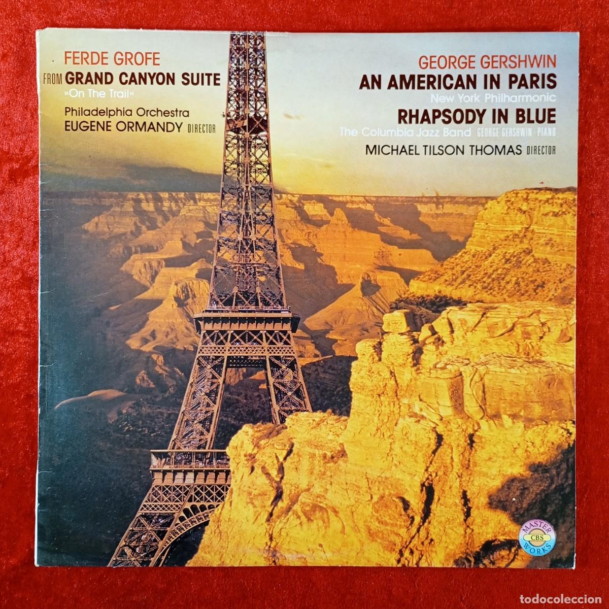 Discos de vinilo: FERDE GROFE, GEORGE GERSHWIN - DISCO LP VINILO - CBS - LPS 15135 / 284