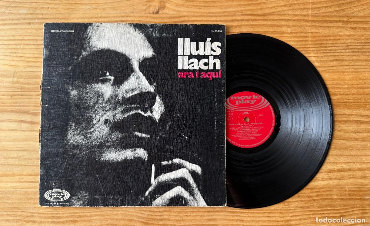 Vinyl records: Llu&iacute;s Llach &lrm;&ndash; Ara I Aqu&iacute;. Spain 1970