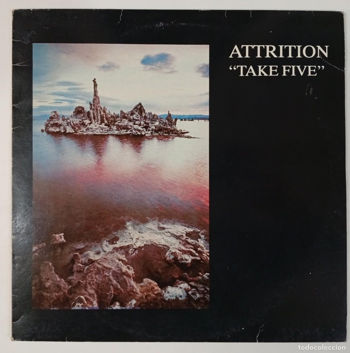 Vinyl records: ATTRITION : Take Five. (Mini-LP. Supporti Fonografici (IT), 1987)