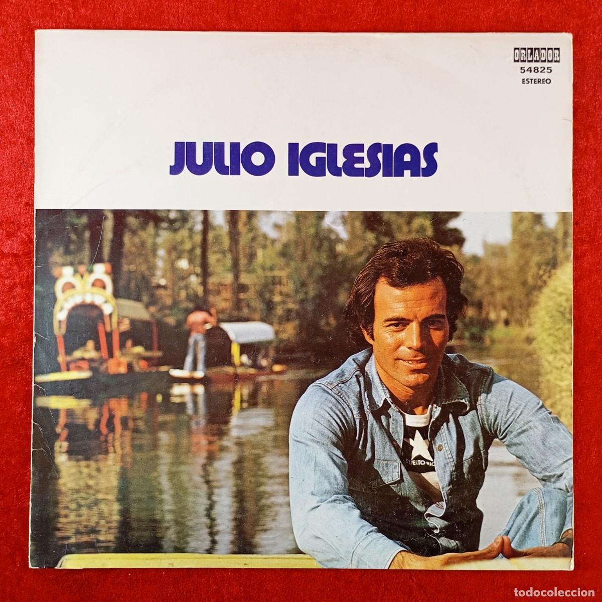Discos de vinilo: JULIO IGLESIAS - CU CU RRU CU CU, PALOMA - DISCO LP VINILO - ORLADOR - ESTEREO - 54825 / 306