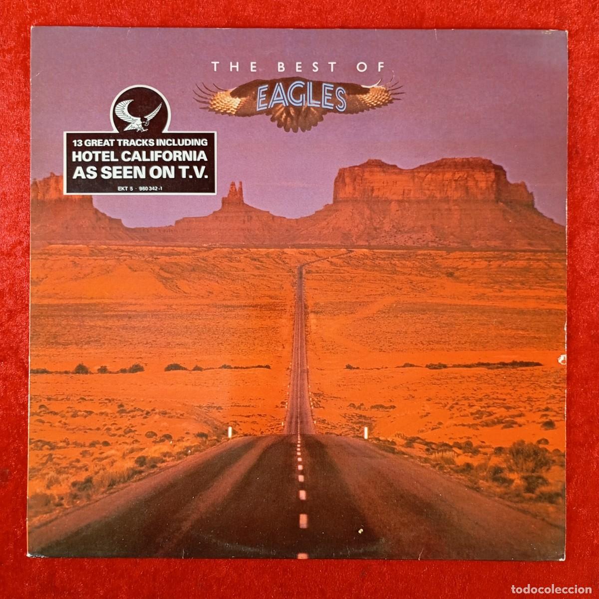 Discos de vinilo: THE BEST OF EAGLES - 13 GREAT TRACKS - DISCO LP VINILO - ASYLUM RECORDS - 960 342-1 / 309