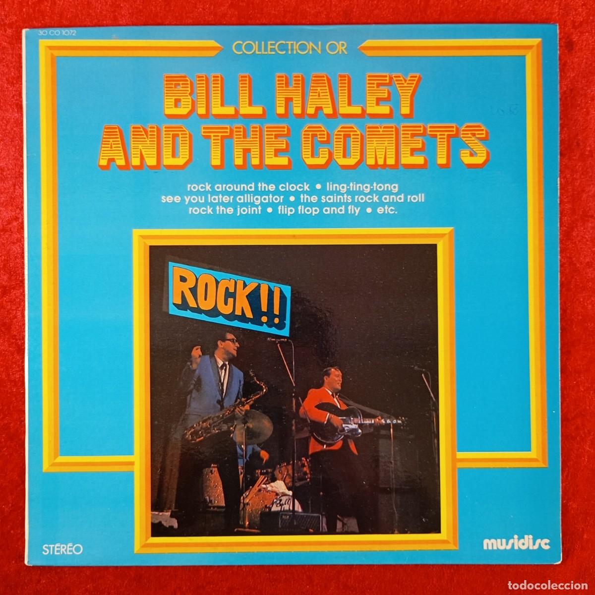 Discos de vinilo: BILL HALEY AND THE COMETS - COLLECTION OR - DISCO LP VINILO - MUSIDISC - 30 CO 1072 / 311