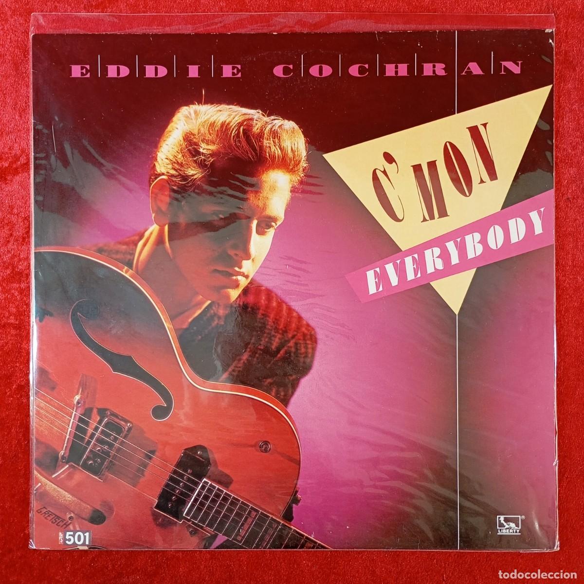 Discos de vinilo: EDDIE COCHRAN - C'MON EVERYBODY - DISCO LP VINILO - LIBERTY - K 060 - 20 2356 6 - PRECINTADO / 314