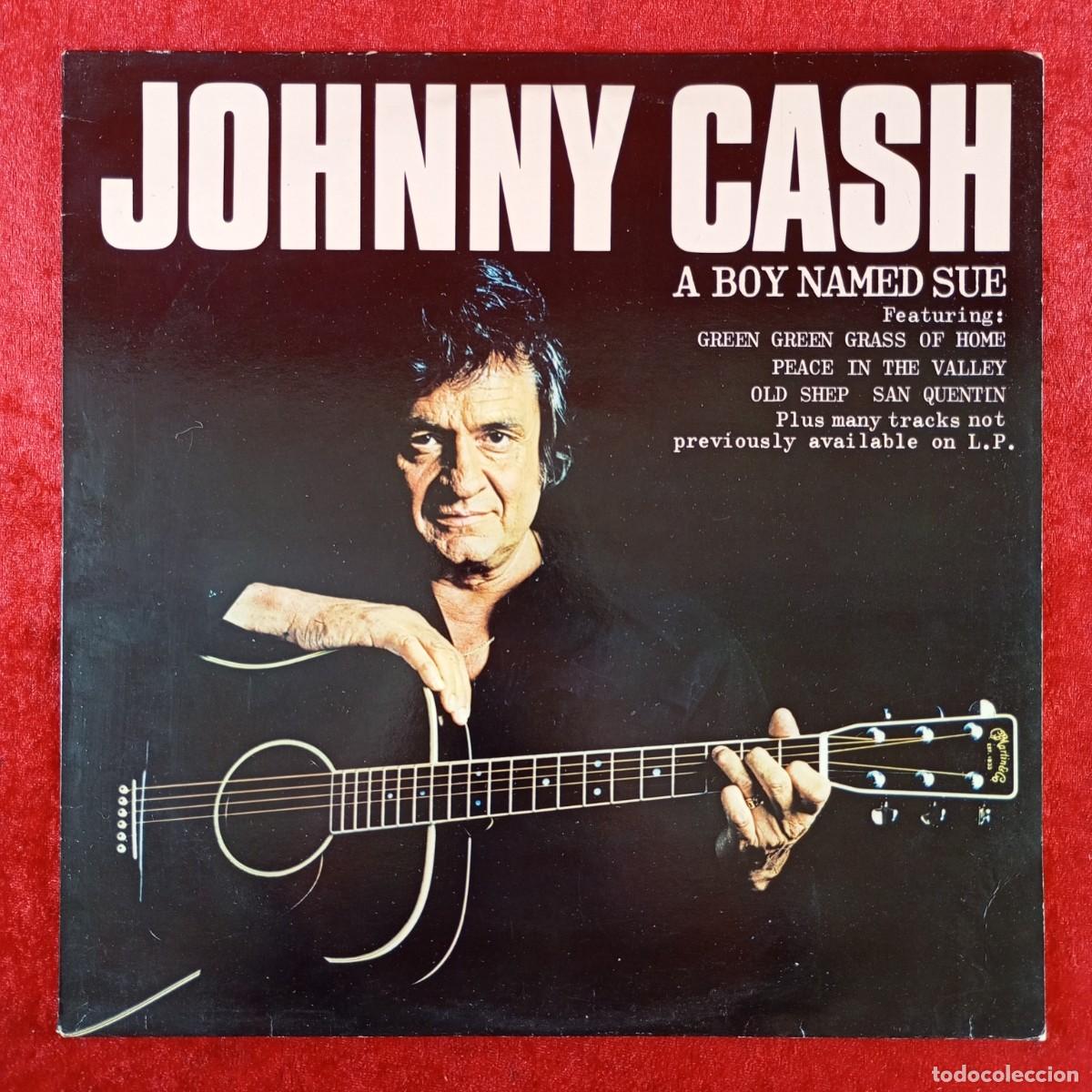 Discos de vinilo: JOHNNY CASH - A BOY NAMED SUE - DISCO LP VINILO - CBS EMBASSY - 31827 / 317