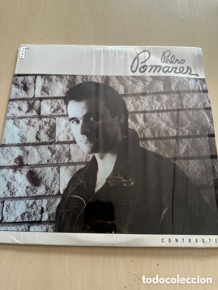 Discos de vinilo: VIN7762 Pedro pomares contraste VINILO DE SEGUNDAMANO