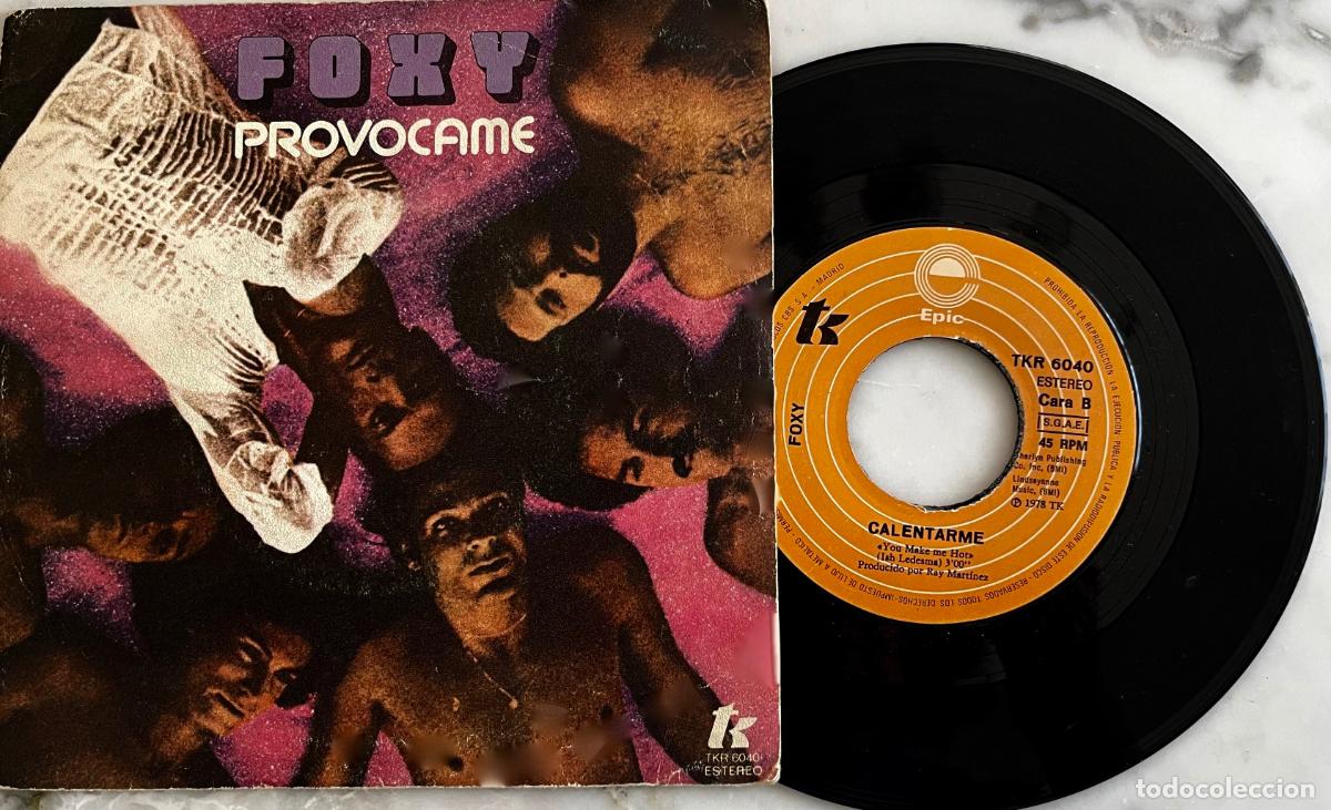 Discos de vinilo: FOXY. PROVOCAME. SINGLE ORIGINAL ESPA&Ntilde;A 1978 - Foto 1