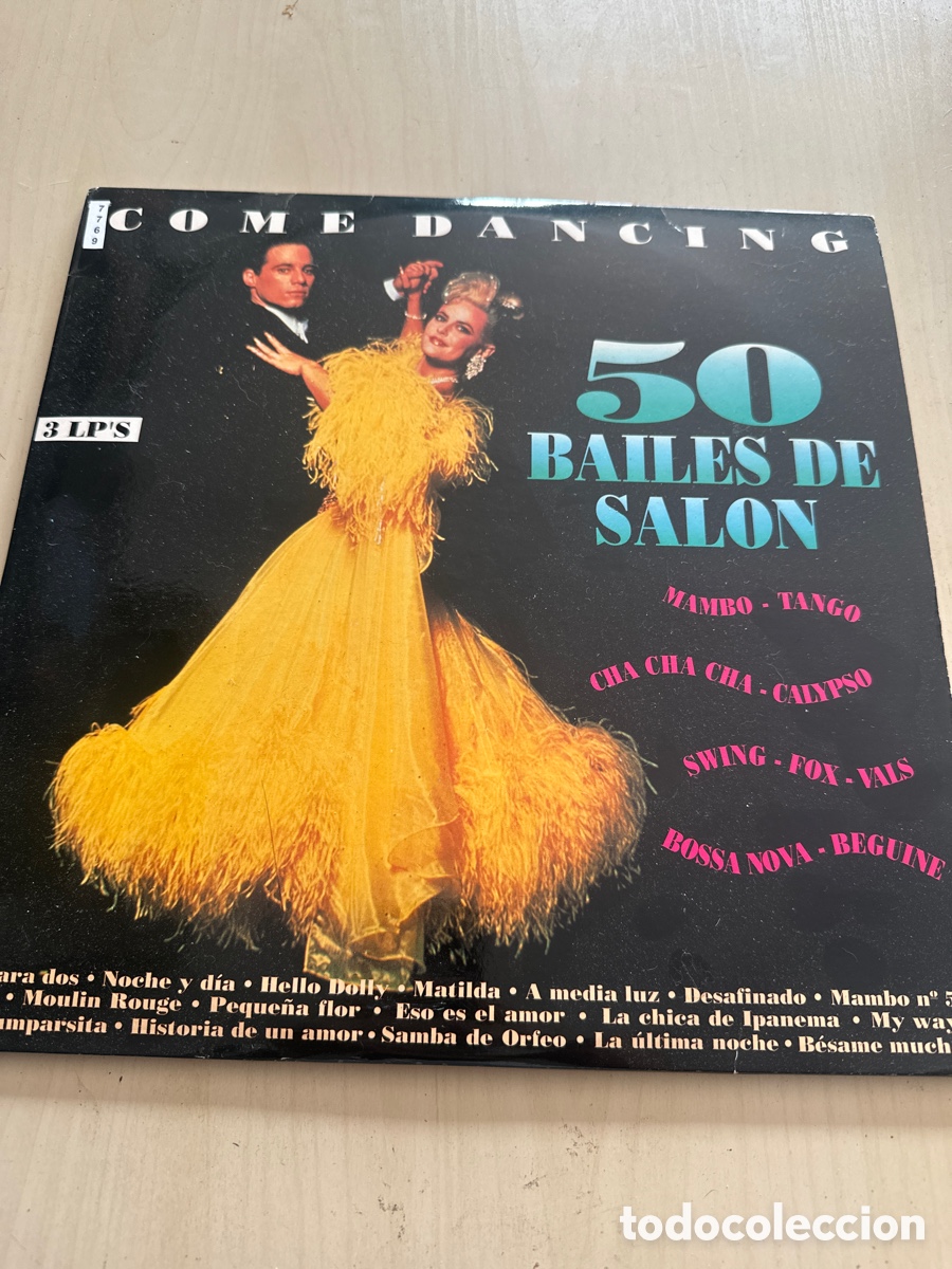 Discos de vinilo: VIN7769 come dancing 50 bailes de sal&oacute;n VINILO DE SEGUNDAMANO
