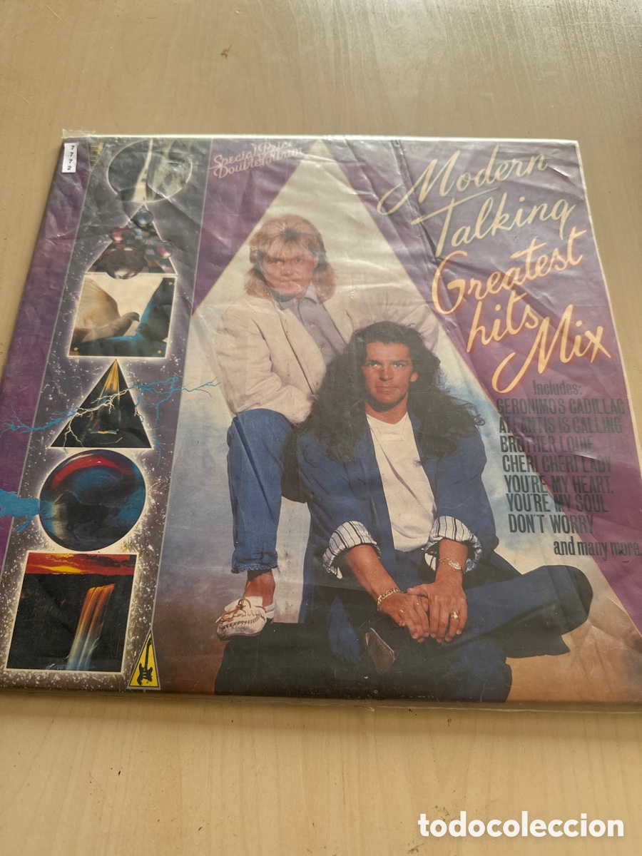Discos de vinilo: VIN7772 modern talking greatest hits mix VINILO DE SEGUNDAMANO