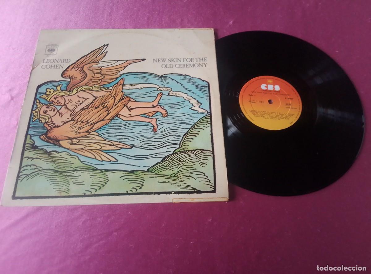 Discos de vinilo: LEONARD COHEN NEW SKIN FOR THE OLD CEREMONY 1974 LP L31 2-3