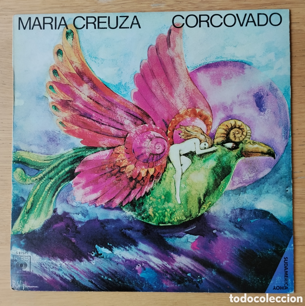 Discos de vinilo: MARIA CREUZA: &rdquo;CORCOVADO&rdquo; LP VINILO 1976 - BOSSA NOVA - MPB