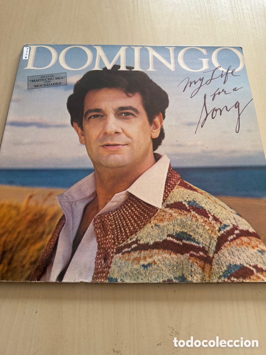 Discos de vinilo: VIN7776 domingo my life for a song VINILO DE SEGUNDAMANO