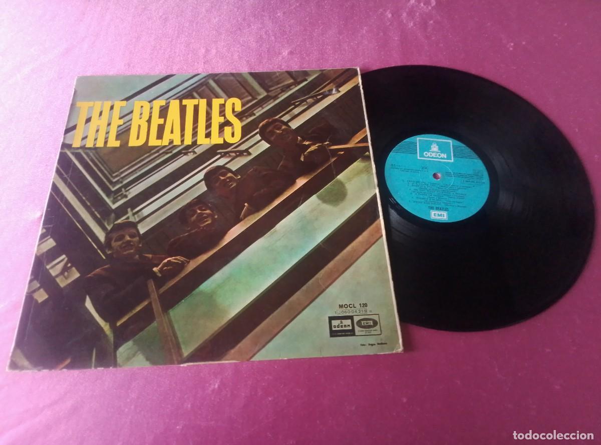 Discos de vinilo: THE BEATLES LOVE ME ON 1964 LP L31 2-3
