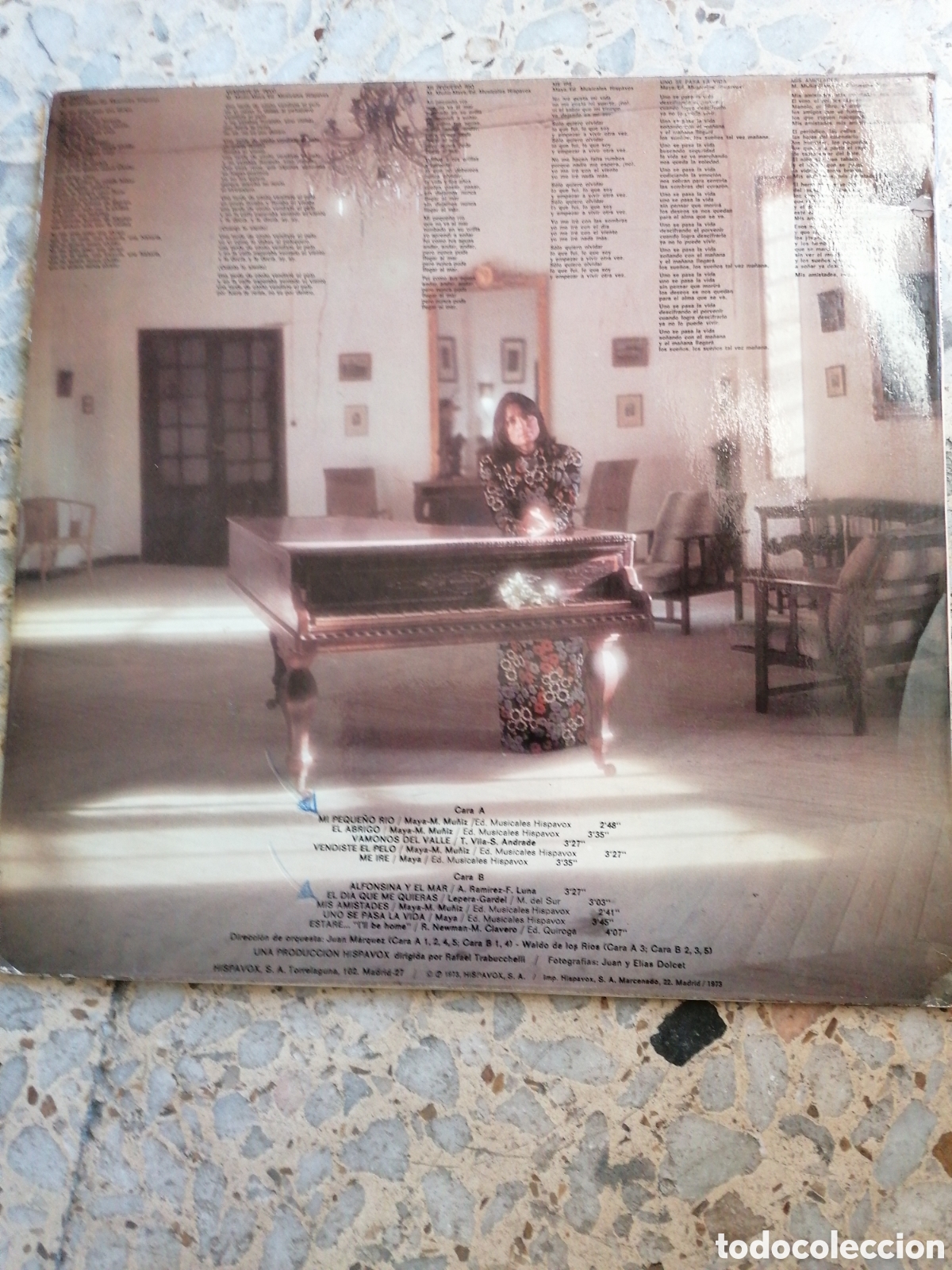Discos de vinilo: LP MAYA MIS AMISTADES 1973 - Foto 2
