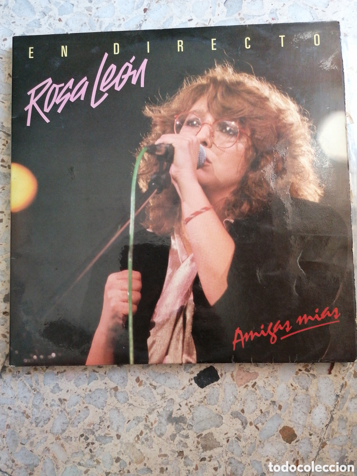 Discos de vinilo: 2 LP ROSA LEON AMIGAS MIAS EN DIRECTO 1985 INSERT PORTADA DOBLE