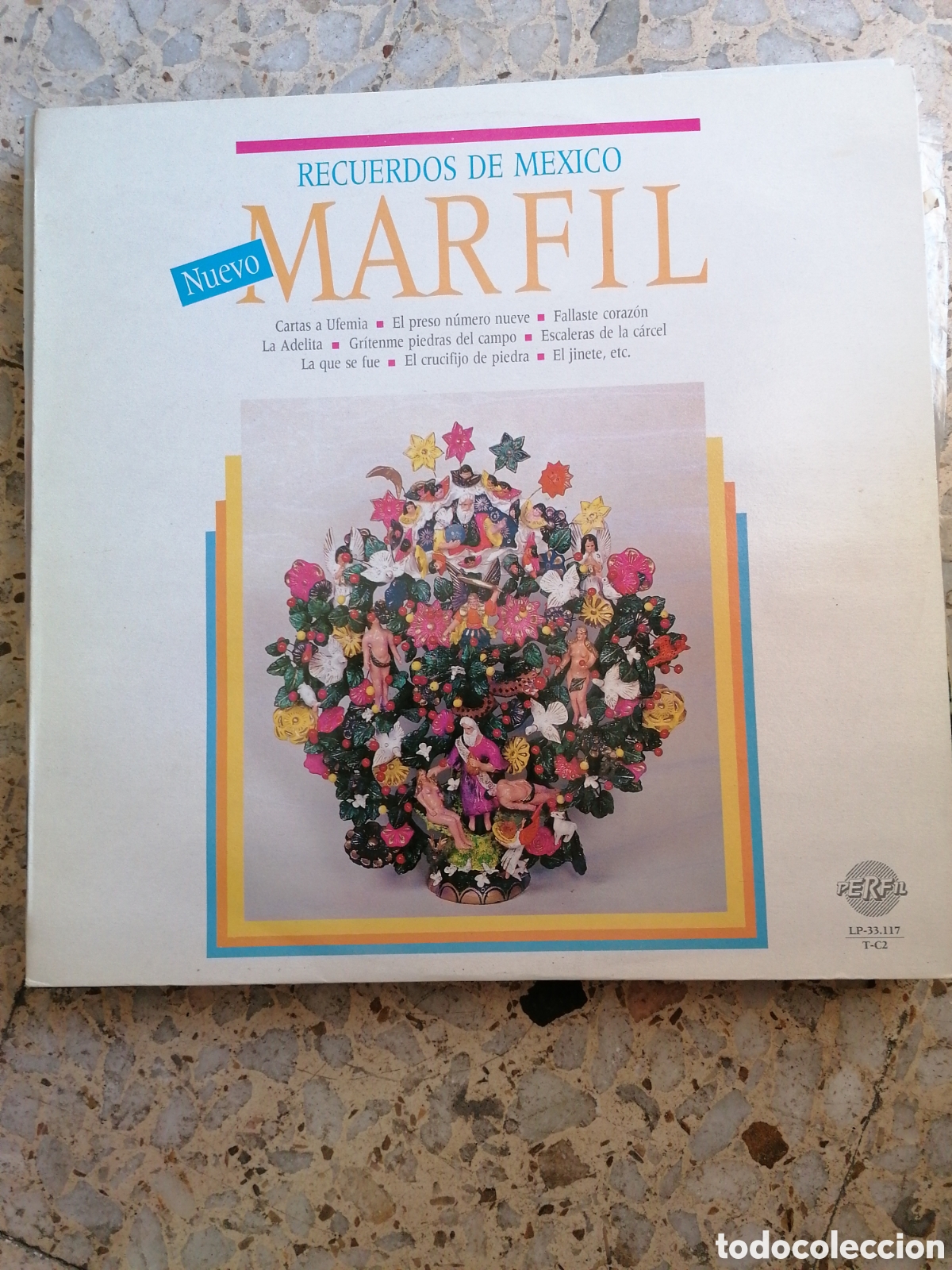 Discos de vinilo: LP NUEVO MARFIL RECUERDOS DE MEXICO 1988