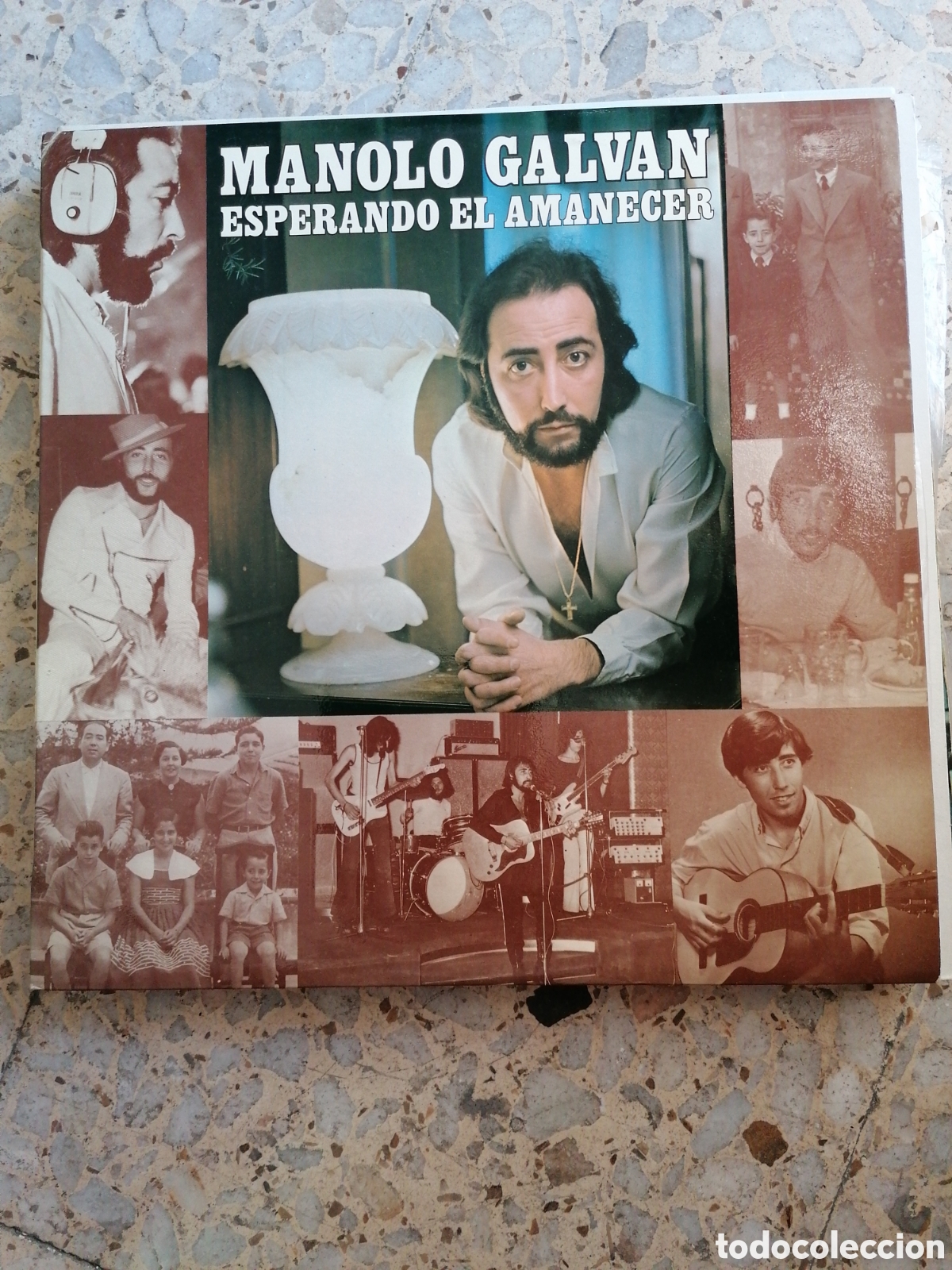 Discos de vinilo: LP MANOLO GALVAN ESPERANDO EL AMANECER 1976 EX