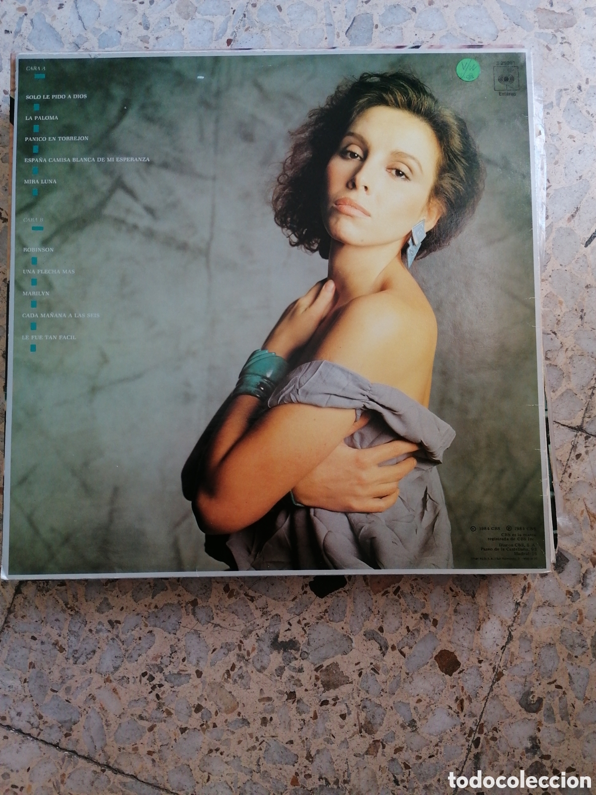 Discos de vinilo: LP ANA BELEN GEMINIS 1984 INSERT - Foto 2