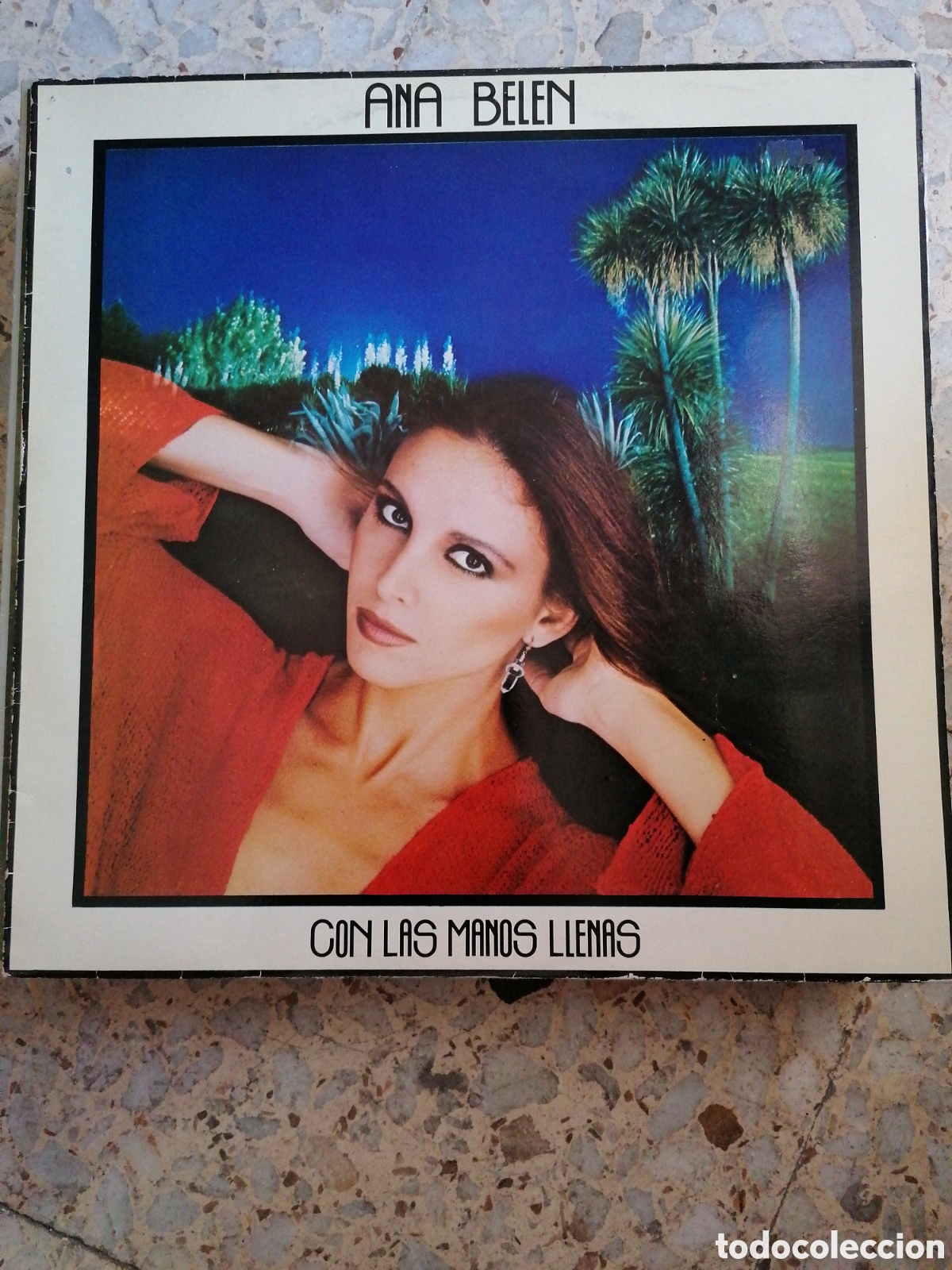 Discos de vinilo: LP ANA BELEN CON LAS MANOS LLENAS 1980 INSERT