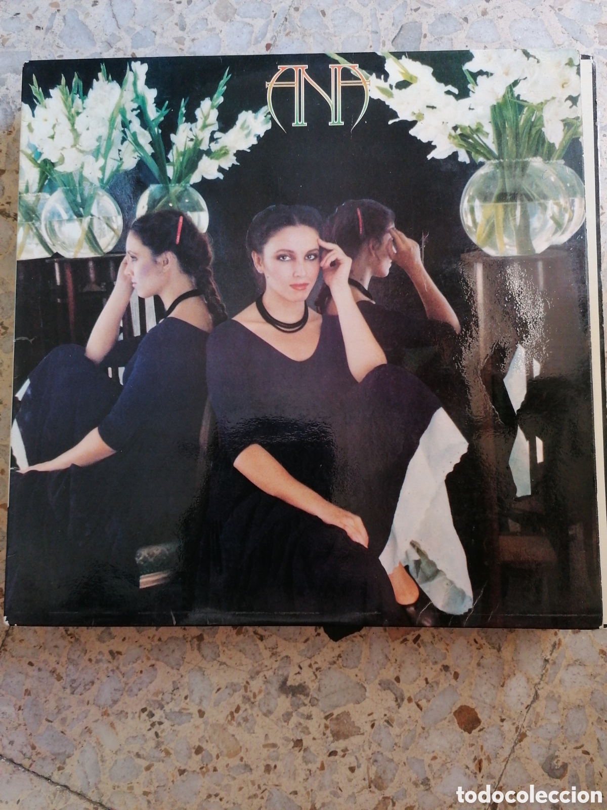 Discos de vinilo: LP ANA BELEN ANA 1979 INSERT - Foto 1