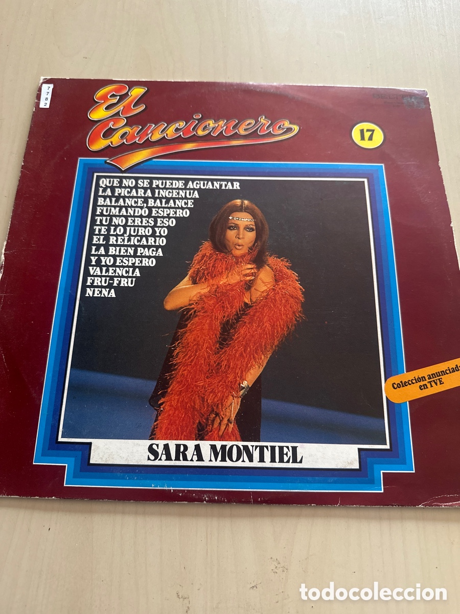 Discos de vinilo: VIN7782 Sara Montiel VINILO DE SEGUNDAMANO