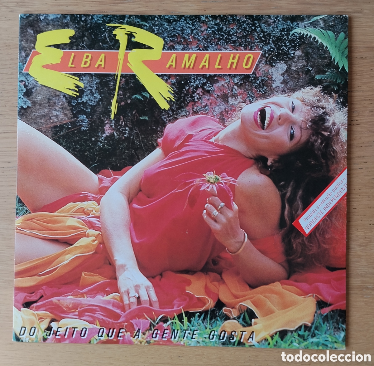 Discos de vinilo: ELBA RAMALHO: &rdquo;DO JEITO QUE A GENTE GOSTA&rdquo; LP VINILO 1984 - FORR&Oacute; - MPB