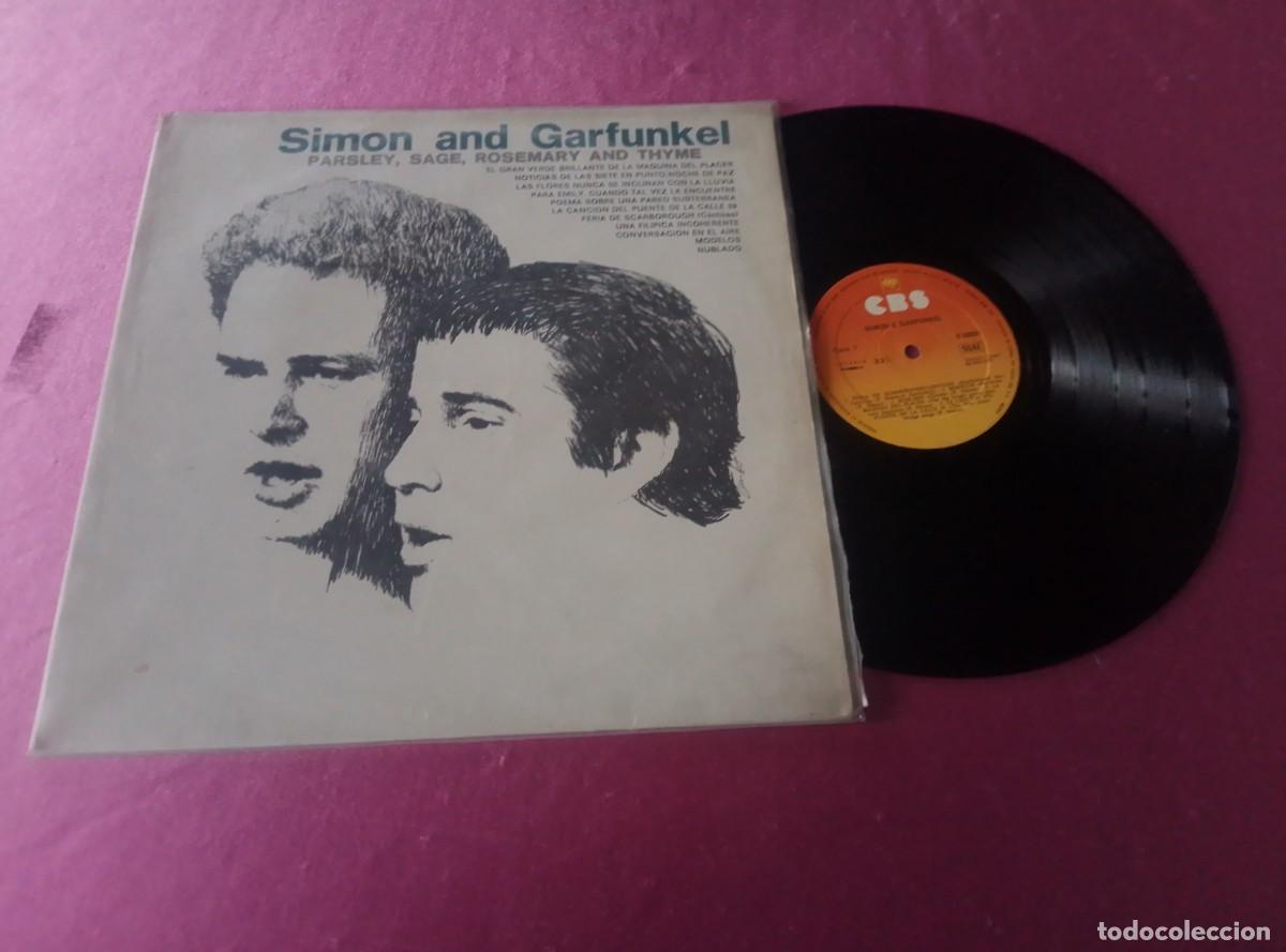 Discos de vinilo: SIMON AND GARFUNKEL PARASLEY SAGE ROSENARY 1970 LP L31 2-3