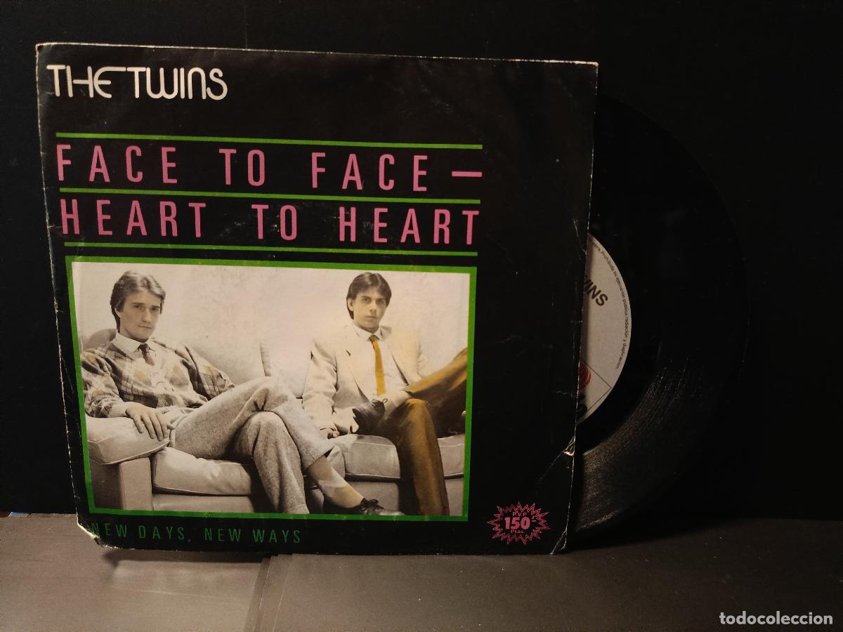 Discos de vinilo: THE TWINS (FACE TO FACE + 1) SINGLE ESPA&Ntilde;A 1983 pepeto