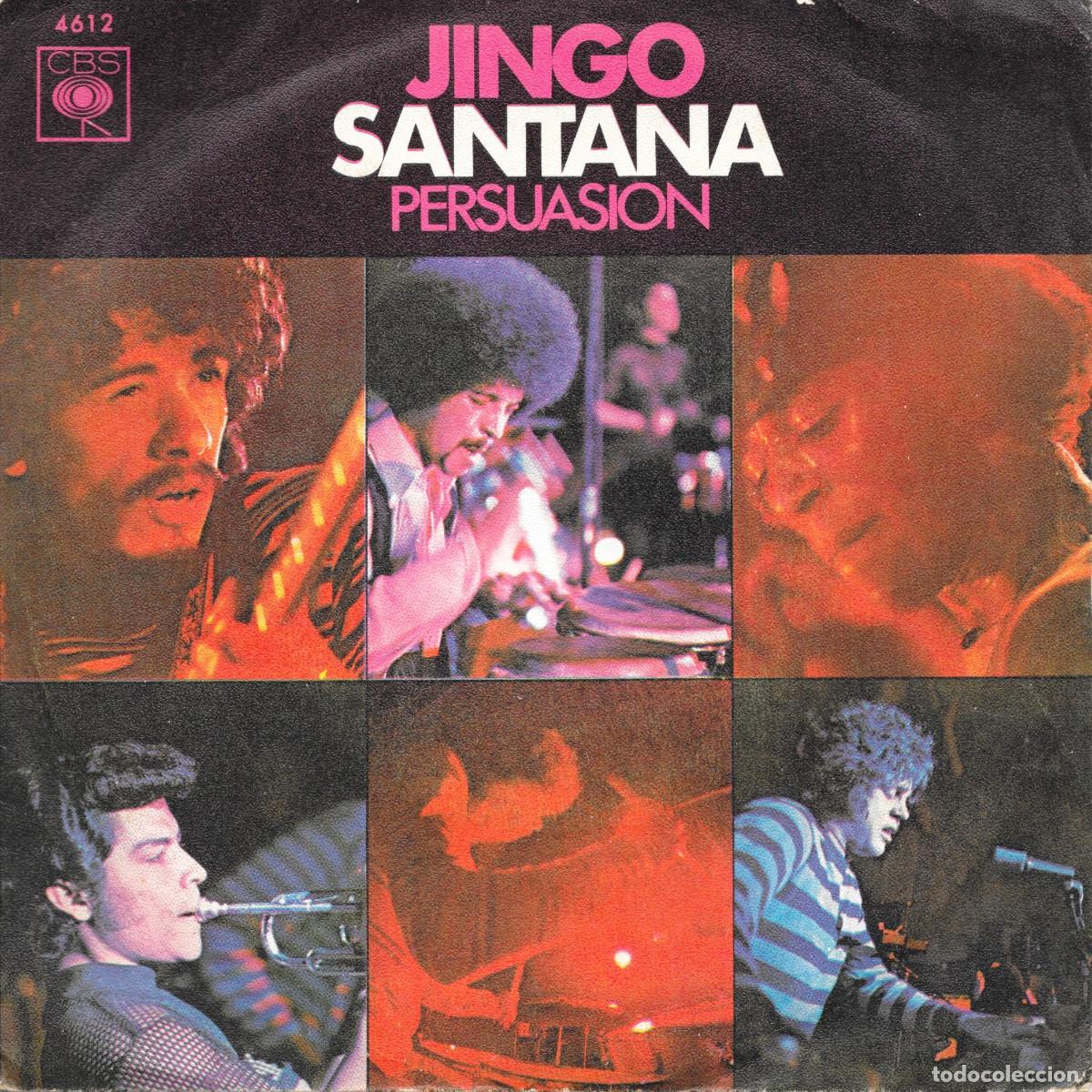 Discos de vinilo: Single - Santana - Jingo / Persuasion - 1970 edici&oacute;n espa&ntilde;ola . Pedido minimo 6&euro;
