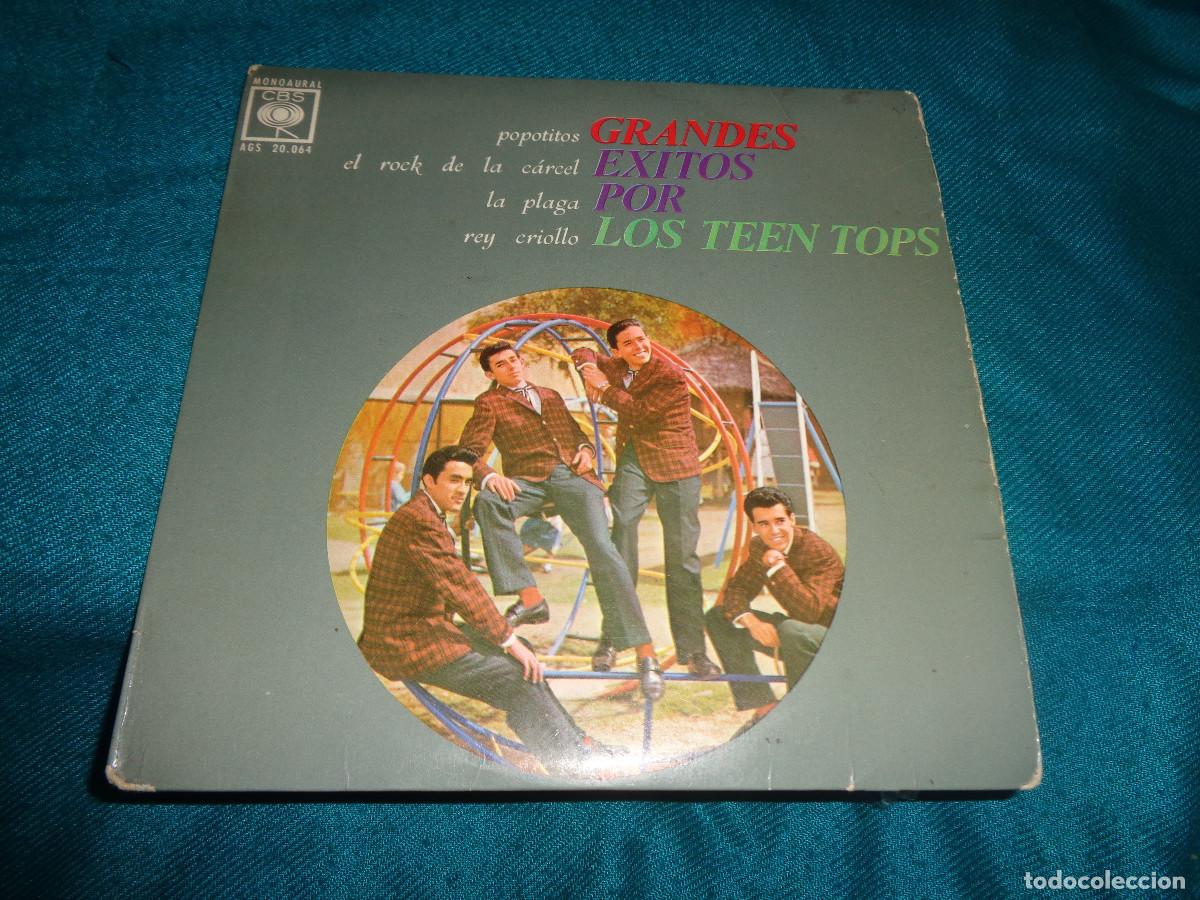 Discos de vinilo: LOS TEEN TOPS. GRANDES EXITOS. POPOTITOS + 3. EP. CBS, 1963(#)