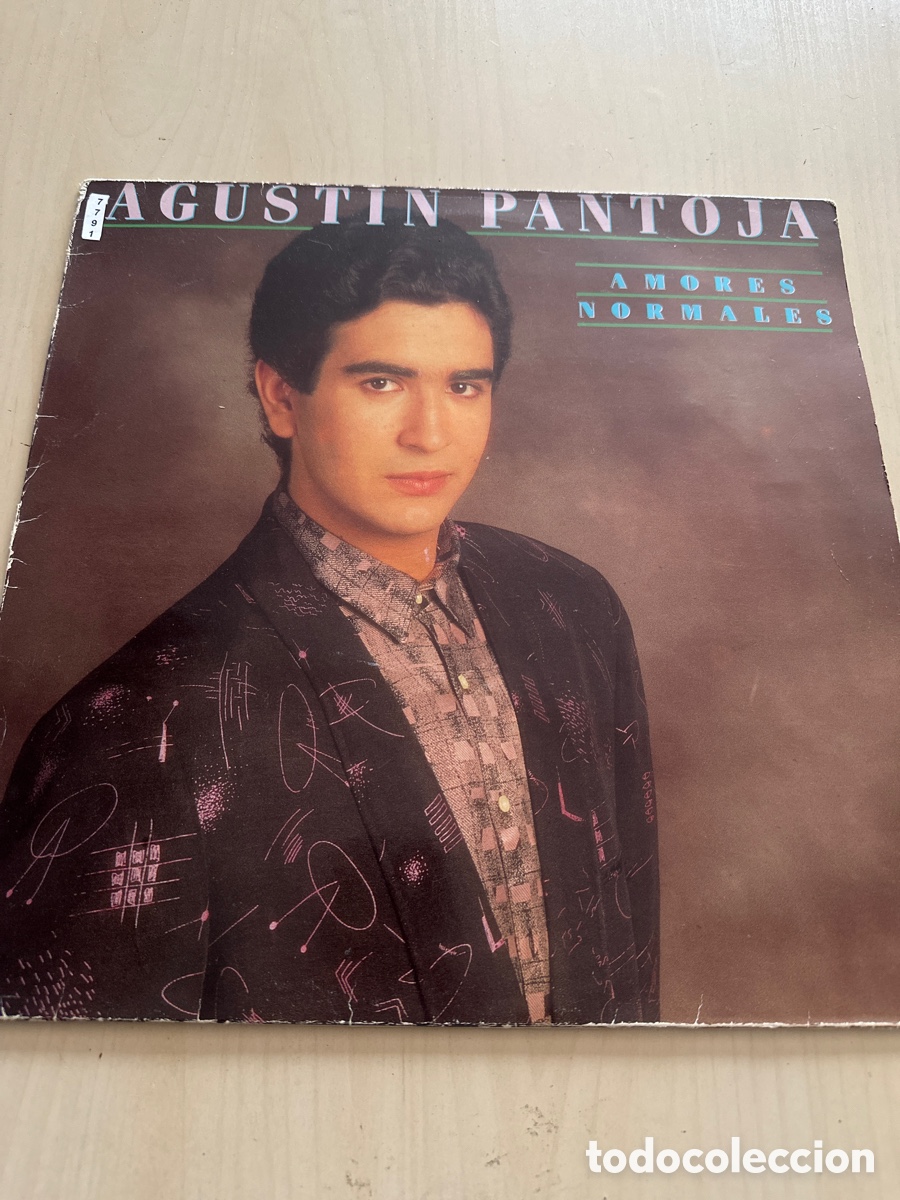Discos de vinilo: VIN7791 Agust&iacute;n pantoja amores normales VINILO DE SEGUNDAMANO