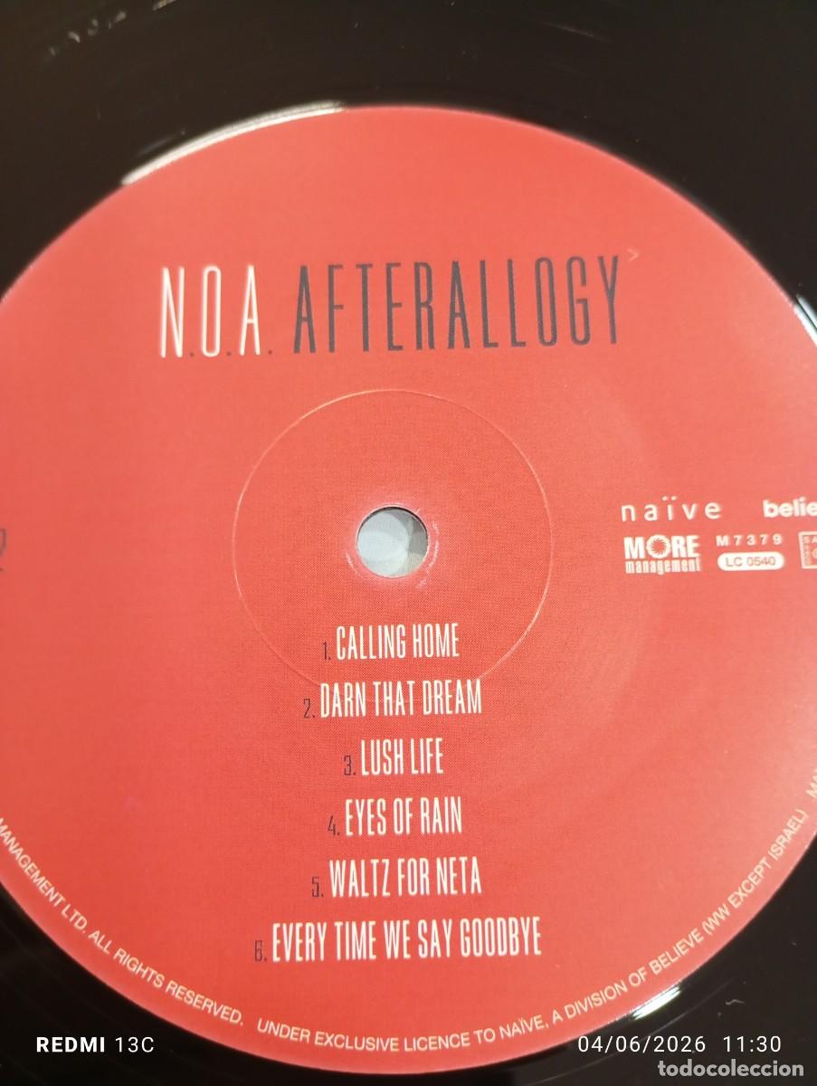 Discos de vinilo: Lp - Noa &lrm;&ndash; Afterallogy - EDICION fRANCESA 2021 - Foto 4